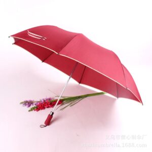 Automatic Umbrella Big Size | 8 Rib | Windproof & Rainproof | 53 Cm | Compact & Portable | UPF 50+ | Assorted Colors | OPP Packing