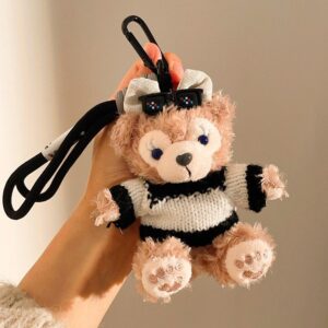 Cute Kawaii Character Trendy Monkey Plush Toy Keychain with Lanyard | 12 CM | Bag Charm | Plushies | Loose Packing