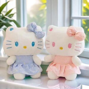 Big Size Premium Softness Standing | Cute Hello Kitty Plush Toy for Kids | Washable & Huggable | Imported Skin | 50 Cm | Assorted Colors | OPP Packing