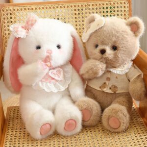 Cute Kawaii Plush Toy for Kids | Imported Skin | Washable & Huggable | Soft Toy | 30 Cm | Assorted Colors & Design | OPP Packing
