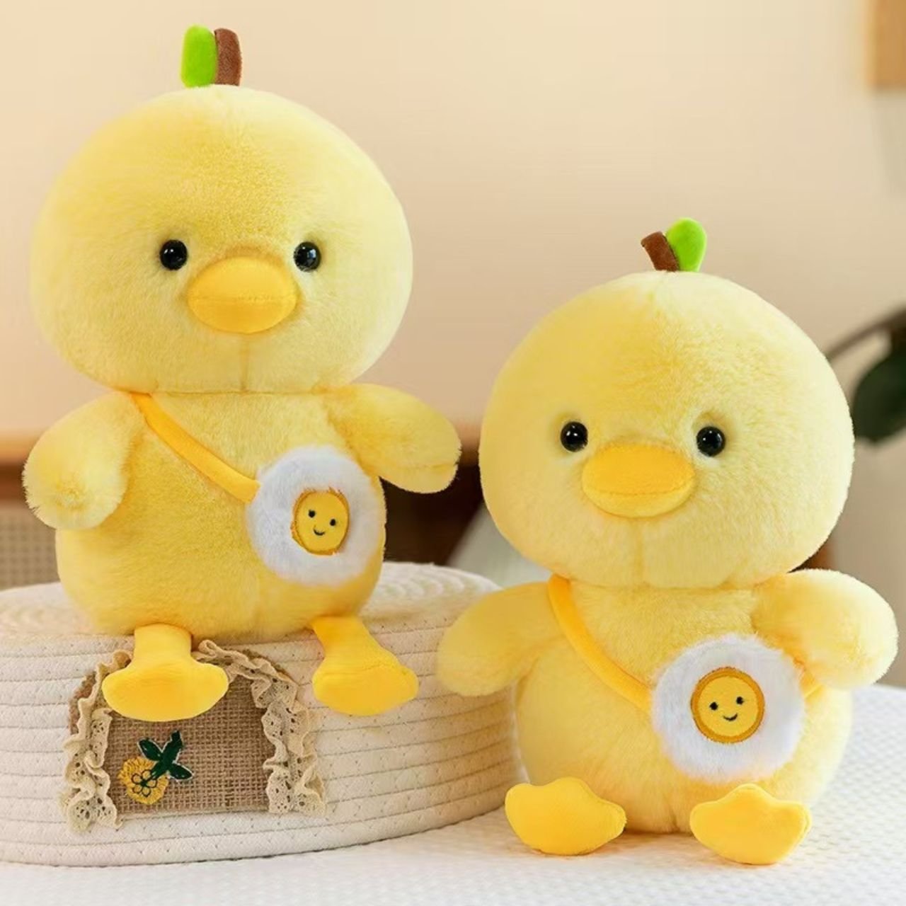 Super Soft Duck Plush Toy for Kids | Washable & Huggable | Soft Toy | Imported Skin | 35 Cm | OPP Packing