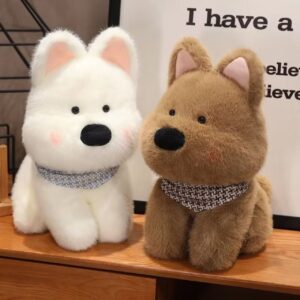 Dog Plush Toy for Kids | Imported Skin | Washable & Huggable Soft Toy | 60 Cm  | Assorted Colors | OPP Packing