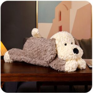 Cute Kawaii Dog Plush Toy with Bunny Hoods for Kids | Imported Skin | Washable & Huggable Soft Toy | 35 Cm | OPP Packing