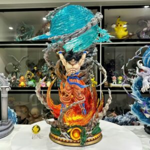 Big Size Spirit Bomb Son Goku Action figure | PVC  Anime Collectible | Decorative Item | 23 Cm | Box Packing